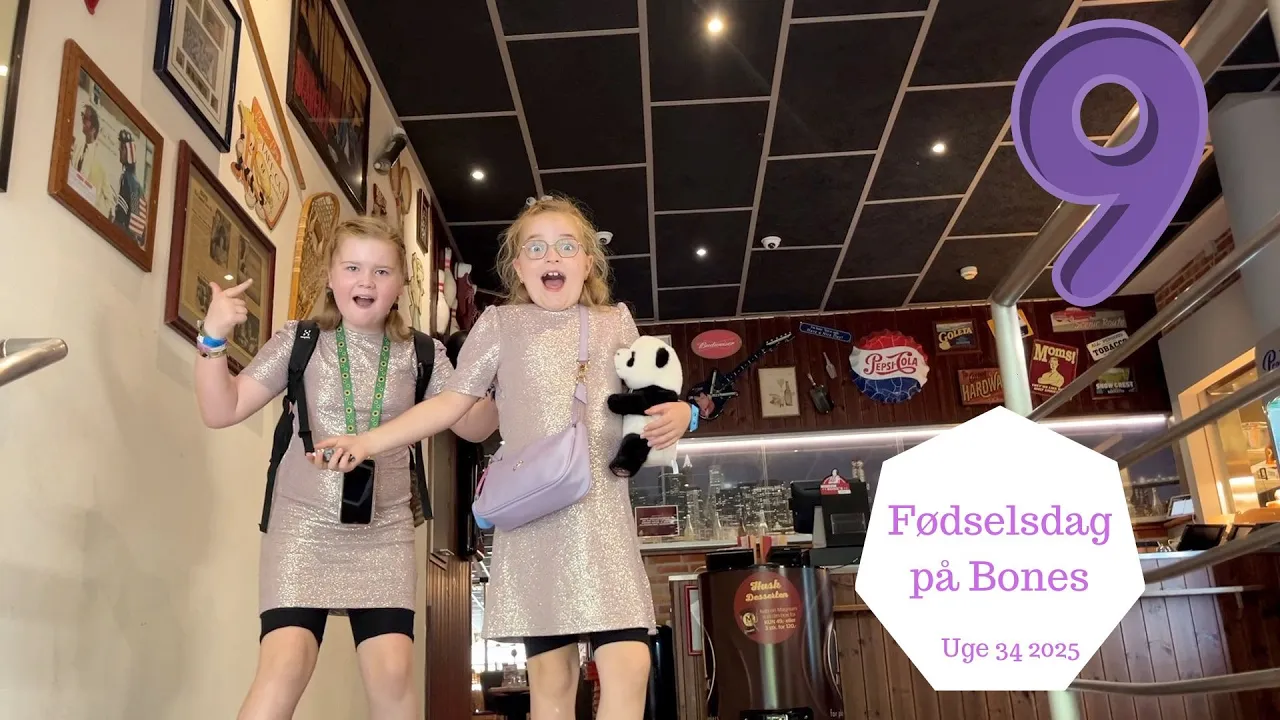 Fejrer Fødselsdag på Bones - Pakker Fødselsdagsgaver op