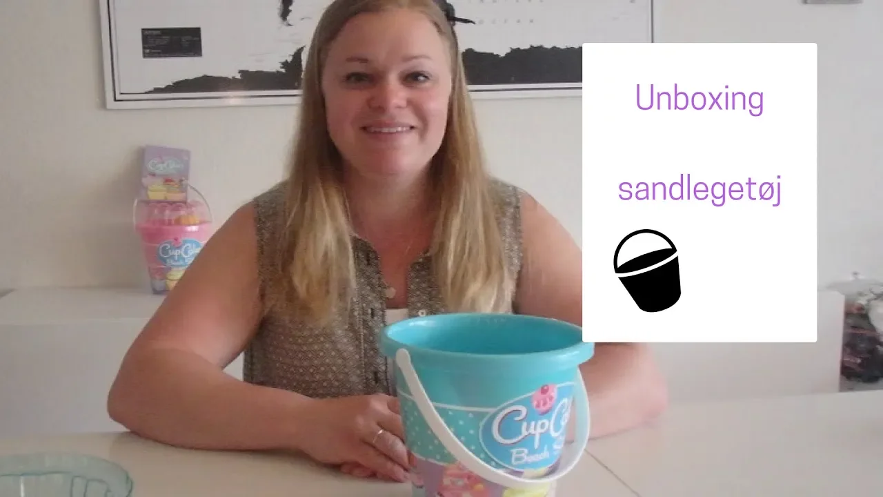 Unboxing sandlegetøj Dansk