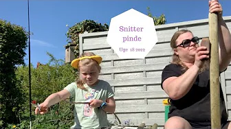 VI SNITTER I PINDE OG SLIBER STOLPER