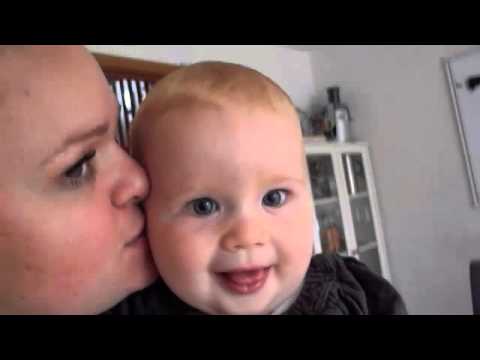 Baby's first time in a shopping cart