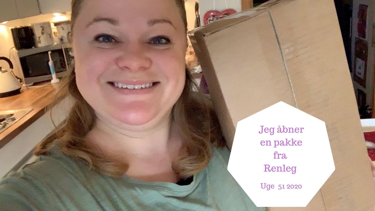 JEG ÅBNER EN PAKKE FRA RENLEG