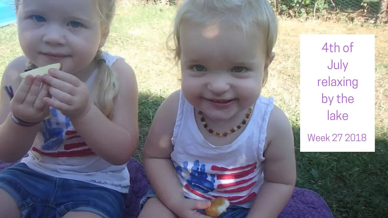 4th of July relaxing by the lake