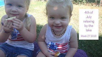 4th of July relaxing by the lake