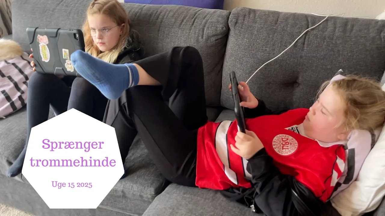 Haley Sprænger sin TROMMEHINDE