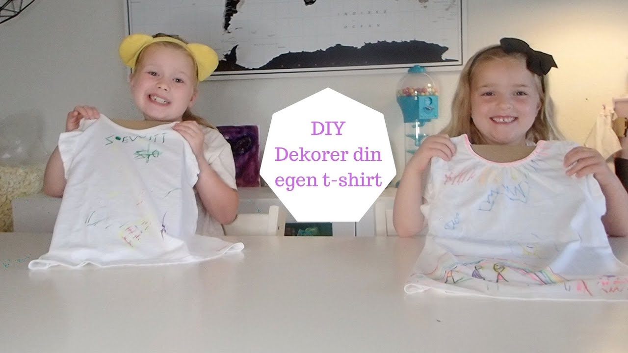 DIY DEKORER DIN EGEN T-SHIRT