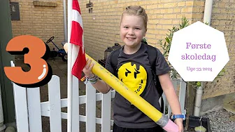 ZOES Første Skoledag i 3. klasse
