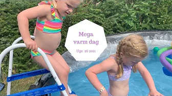 NEDKØLING I POOLEN I VARMEN