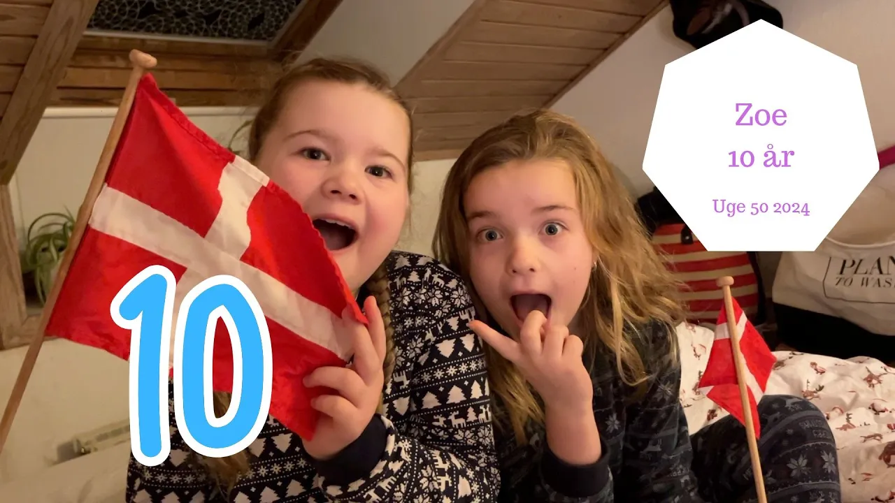 Vækker Zoe med Fødselsdagssang og en hel Masse GAVER