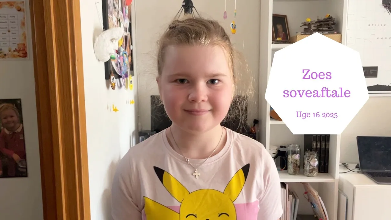 Zoe kommer hjem fra sin Første SOVEAFTALE