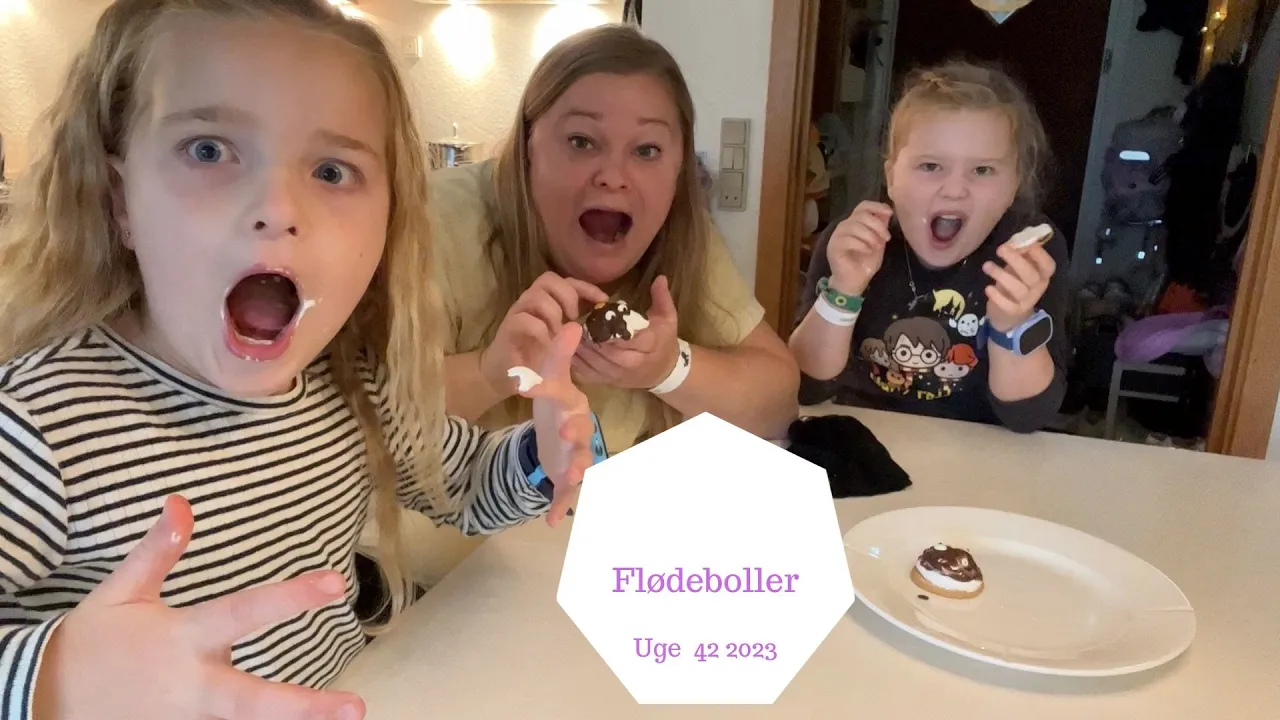 VI LAVER FLØDEBOLLER FOR FØRSTE GANG