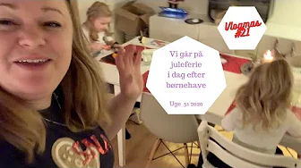 VI GÅR PÅ JULEFERIE I DAG EFTER BØRNEHAVE JUBII