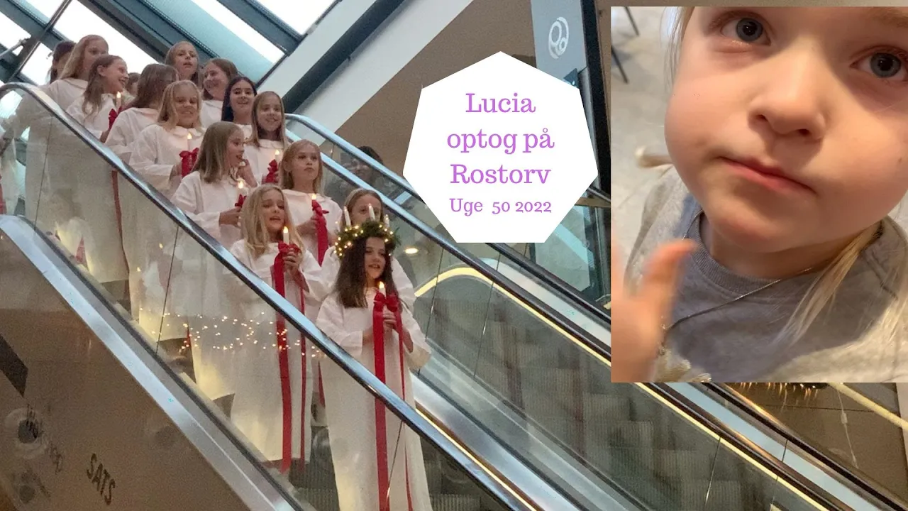 VI ER TIL LUCIA OPTOG PÅ ROSTORV SELVOM VI ER SYGE