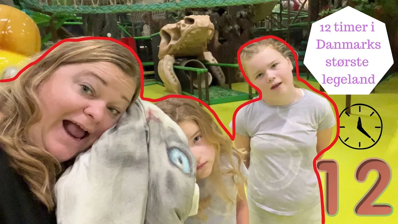 12 timer i Danmarks Største LEGELAND - Vi har Fun Plays helt for os selv hele natten