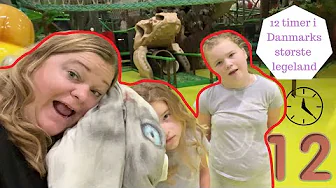 12 timer i Danmarks Største LEGELAND - Vi har Fun Plays helt for os selv hele natten