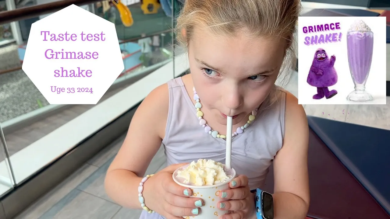TASTE TEST PÅ GRIMACE SHAKE