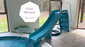 VI ER FLYTTET I NYT HUS MED POOL