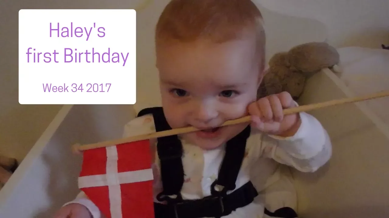 Haley's first Birthday