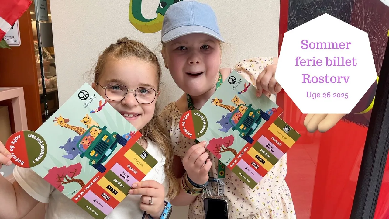 SOMMERFERIE Billet på ROSTORV