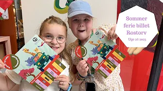 SOMMERFERIE Billet på ROSTORV