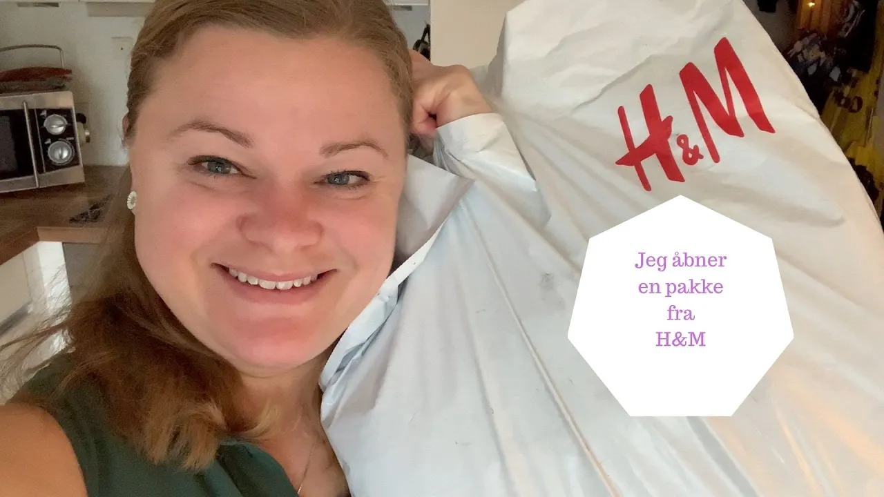 JEG ÅBNER PAKKE FRA H&M