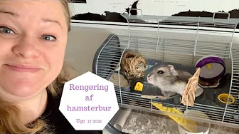 SÅDAN RENGØRER JEG MIT HAMSTERBURUGE
