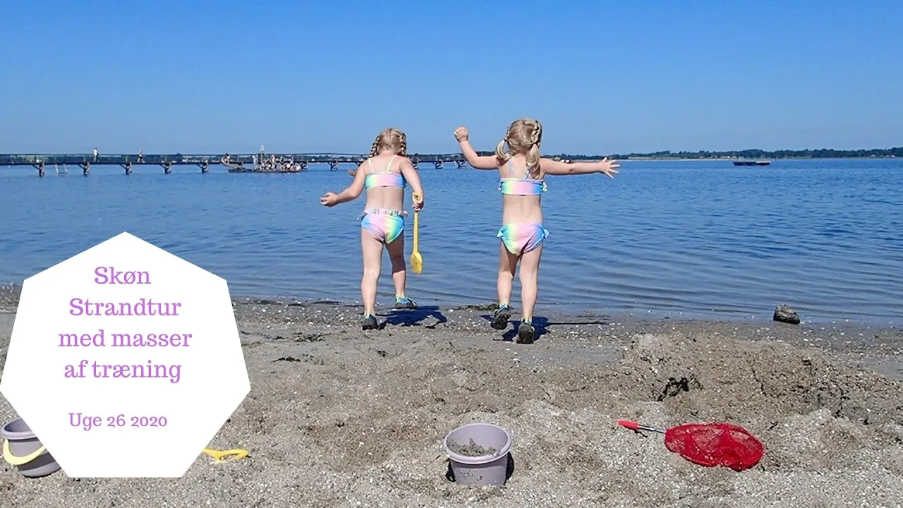 SKØN STRANDTUR MED MASSER AF TRÆNING