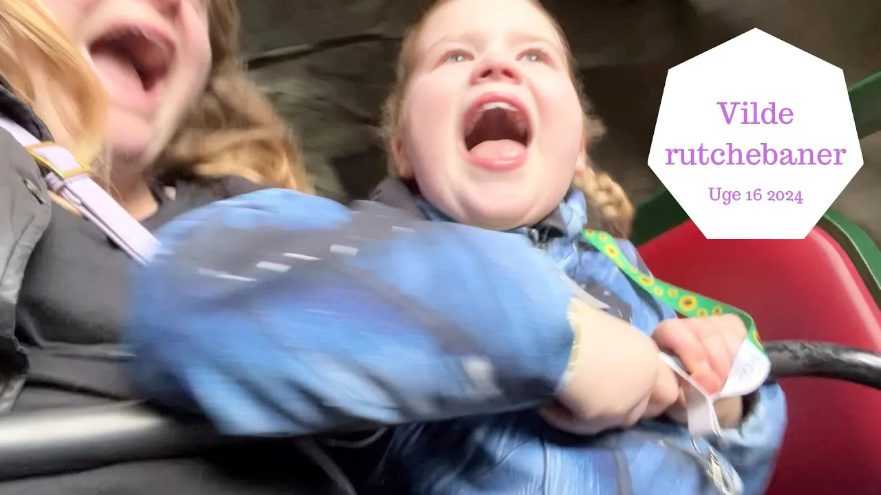 VI PRØVER DE SJOVE RUTCHEBANER I TIVOLI