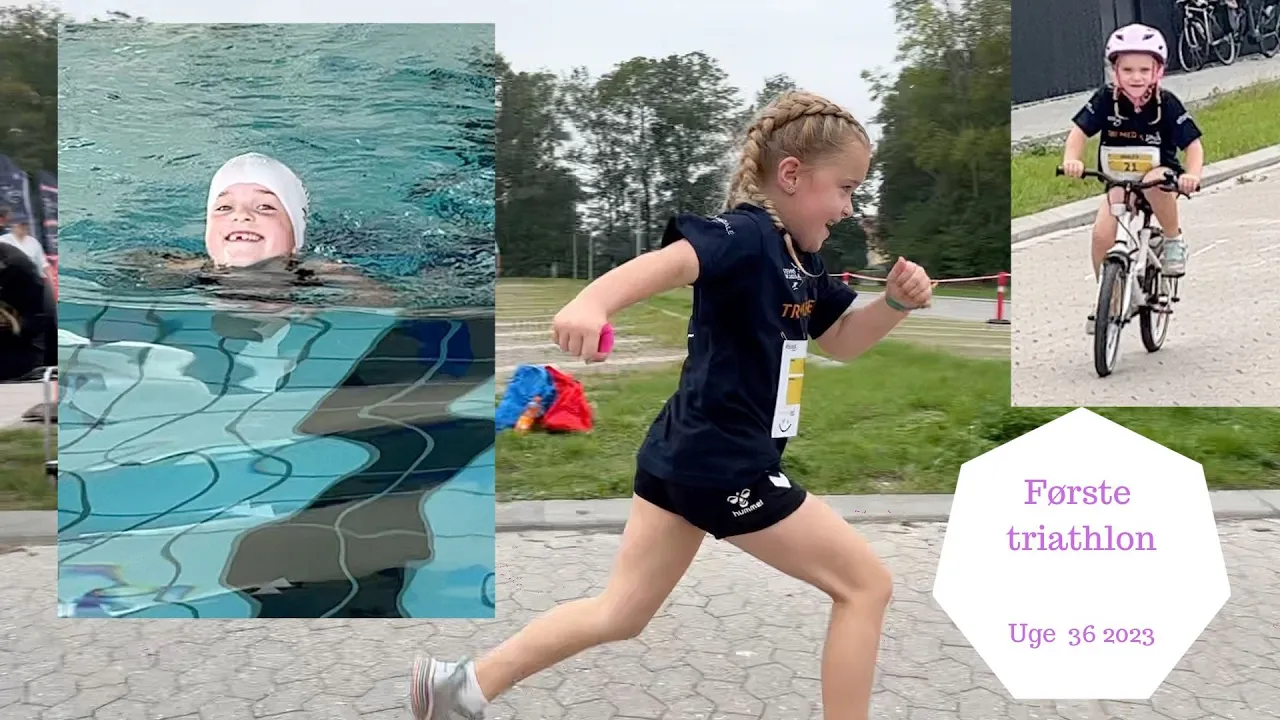 HALEY GENNEMFØRER SIT FØRSTE TRIATHLON