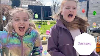 Påskeharen har lagt Påskeæg i haven