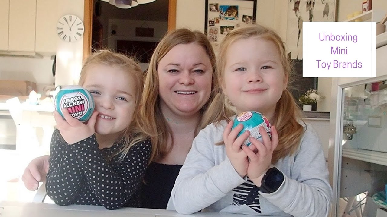 UNBOXING MINI TOY BRANDS LEGETØJ - DANSK