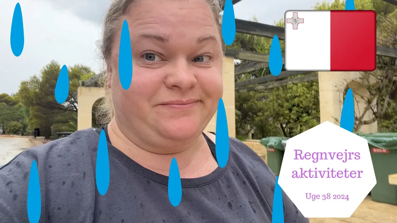 Hvad laver vi når det REGNER på Malta?