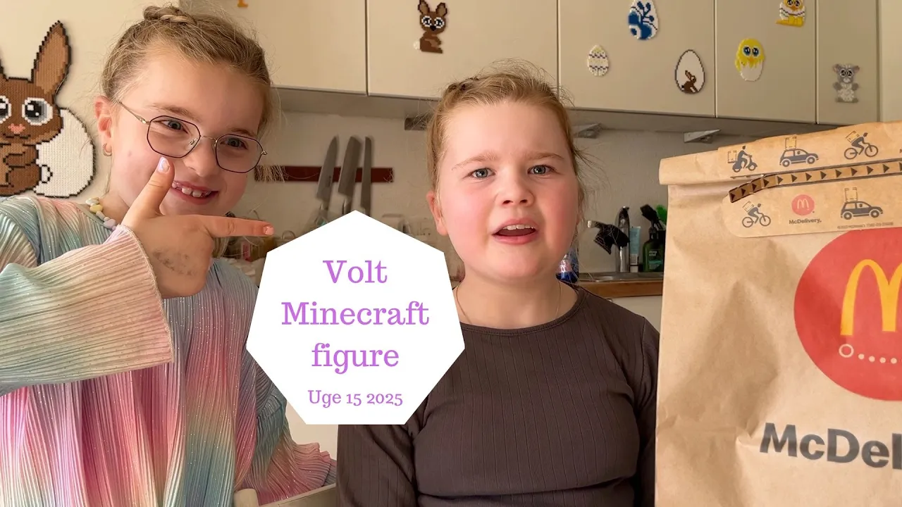 Vi får de Specielle McD Volt Bestillinger MINECRAFT figurer
