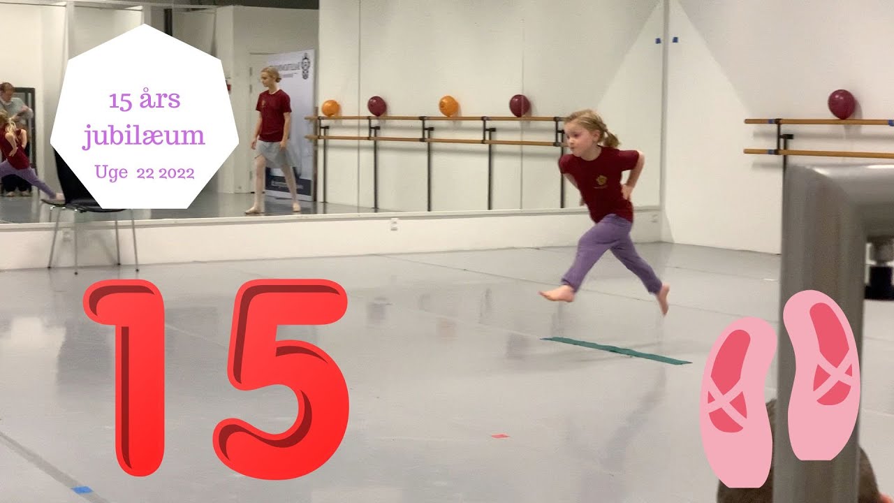 TIL RECEPTION HOS BALLETKOMPANIGET 15 ÅRS JUBILÆUM