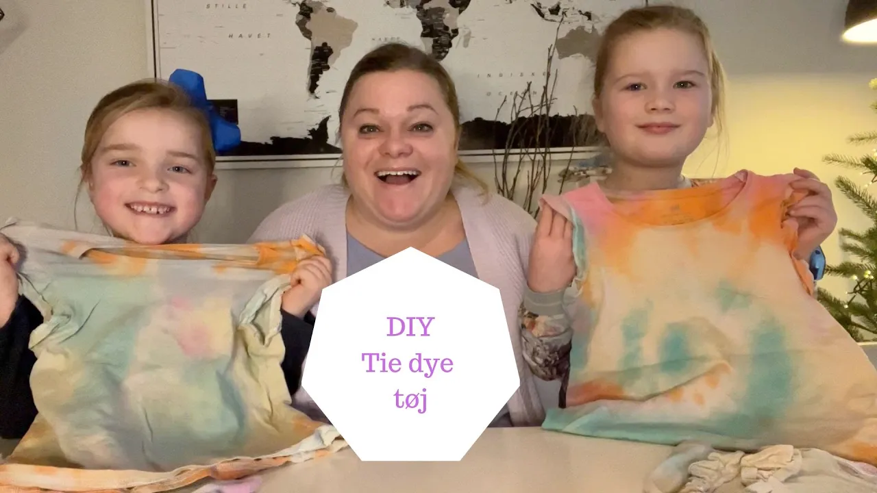 DIY TIE DYE TØJ