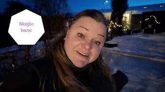 Vi laver vores egen SKØJTEBANE i Haven