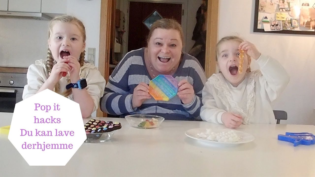 POP IT HACKS - DU KAN LAVE DERHJEMME