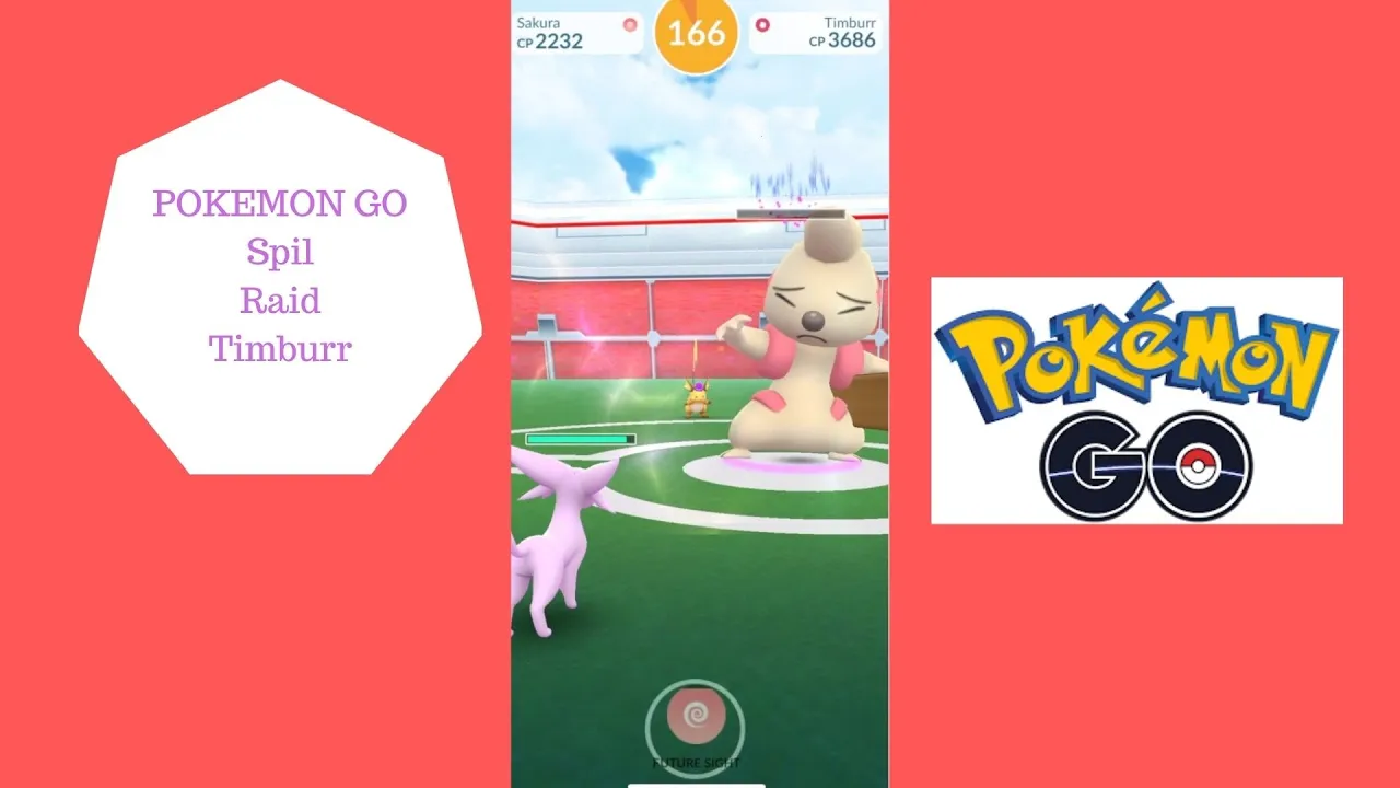 POKEMON GO SPIL - RAID OVER TIMBURR