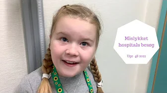 SÅ BLEV DET 1. DECEMBER - MISLYKKET HOSPITALS BESØG OG BIOGRAFTUR