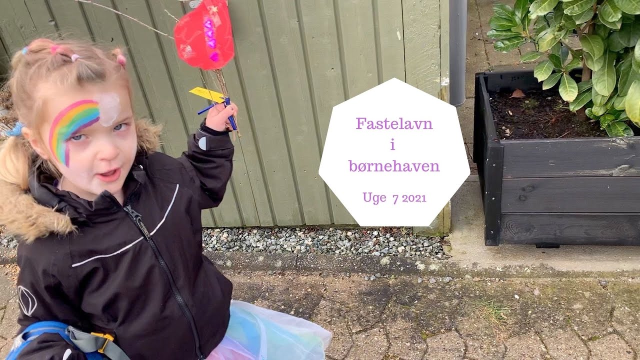 SÅ KUNNE HALEY ENDELIG HOLDE FASTELAVN I BØRNEHAVEN