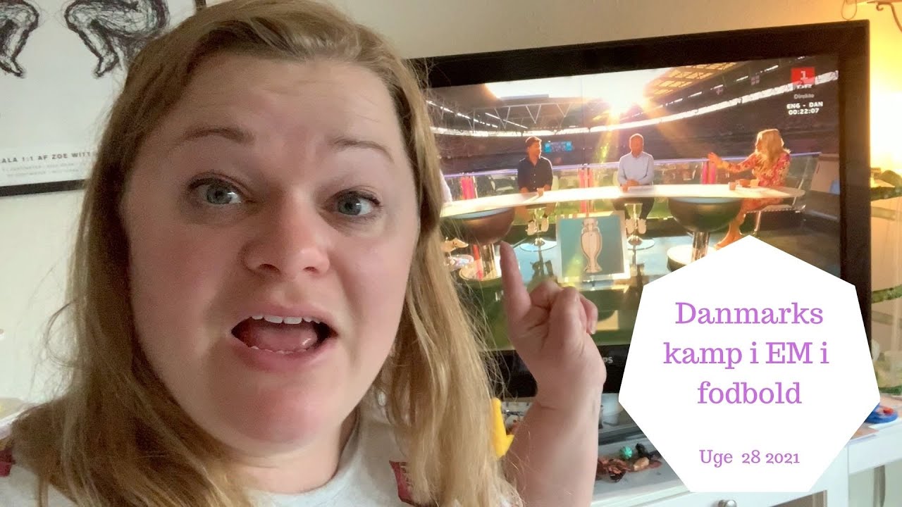 DANMARKS KAMP MOD ENGLAND I EM I FODBOLD
