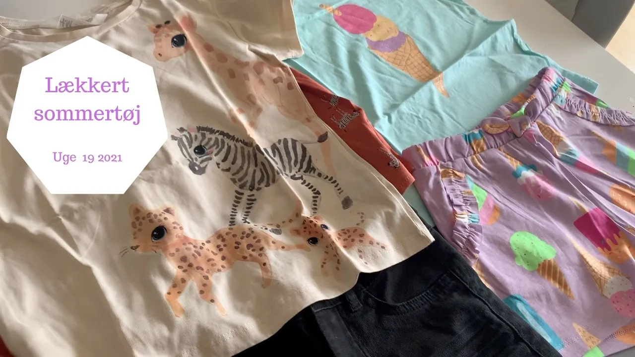 NYT SOMMERTØJ TIL PIGERNE