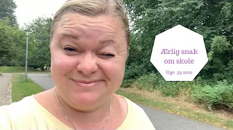 JEG ER TIL MØDE OMKRING SKOLESTART - JEG FORTÆLLER ÆRLIGT OMKRING DET
