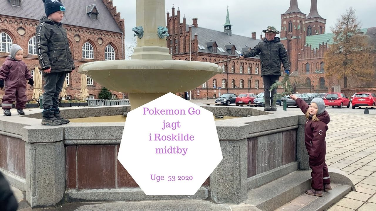 POKEMON GO JAGT I ROSKILDE BYMIDTE