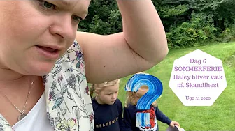 DAG 6 SOMMERFERIE 2020 - HALEY BLIVER VÆK PÅ SKANDIHEST STUTTERI