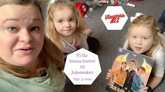 VI FÅR BONUSKORTET TIL JULEØNSKET