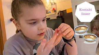 9 årig får Kontaktlinser