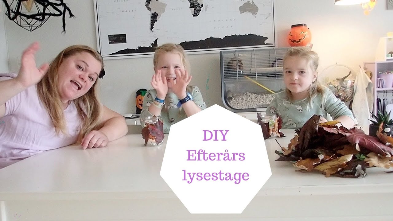 DIY EFTERÅRSLYSESTAGE