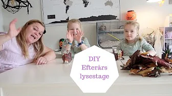 DIY EFTERÅRSLYSESTAGE