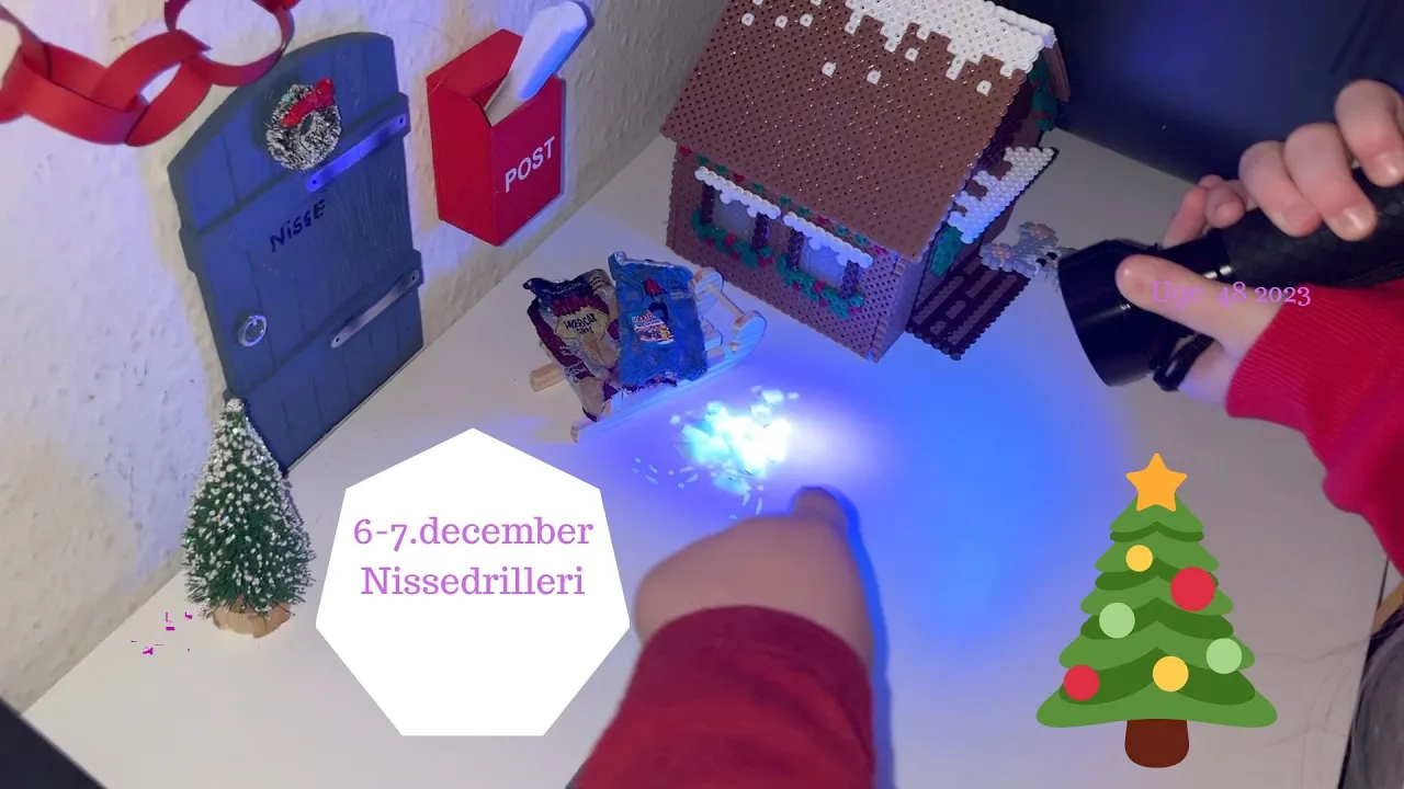 6-7.  DECEMBER NISSEDRILLERIER