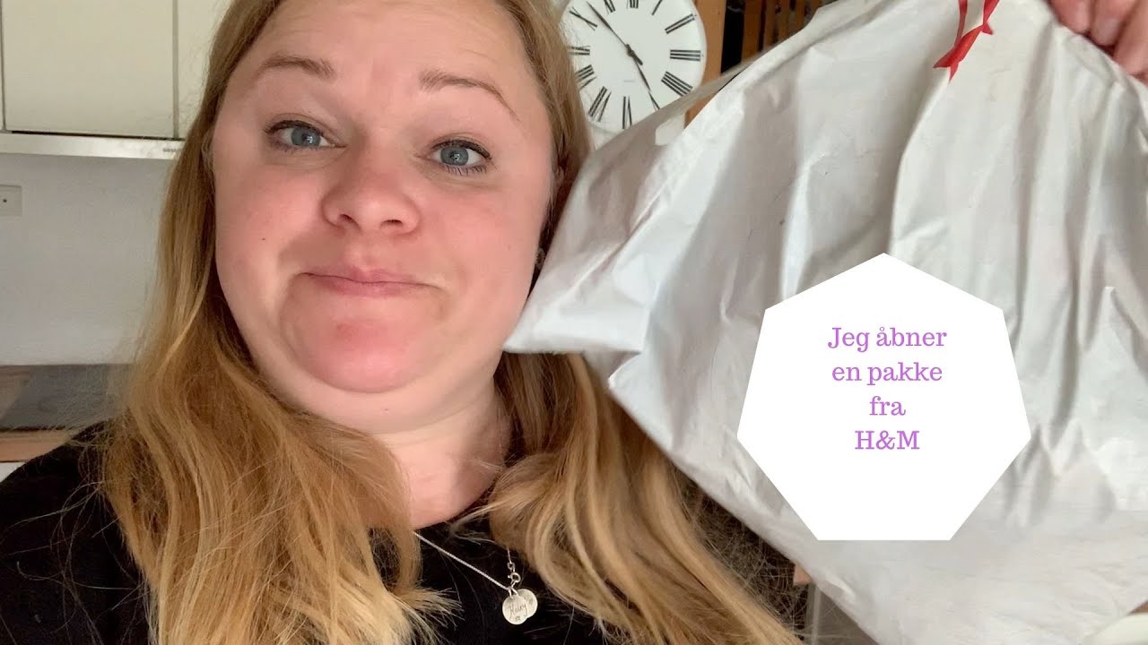JEG ÅBNER EN PAKKE MED BADETØJ FRA H&M